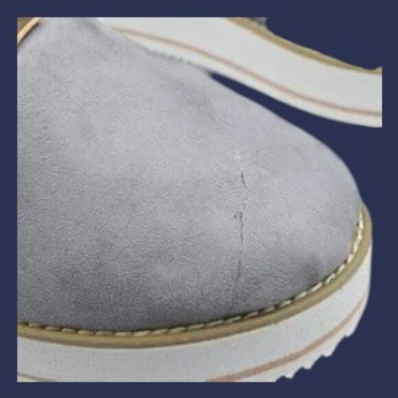 Orthopedic Casual Platform  w/breathable Leather Walking Shoes - Picture 11 of 11